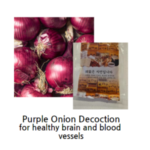 Purple Onion Decoction for Healthy Brain and Blood Vessels